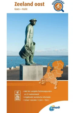 Zeeland Oost 33 fietskaart r/v-ANWB Hot