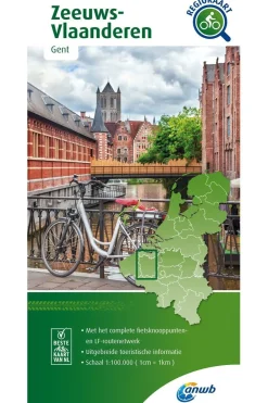 Zeeuws-Vlaanderen Knooppuntenkaart 26 BE-ANWB Online