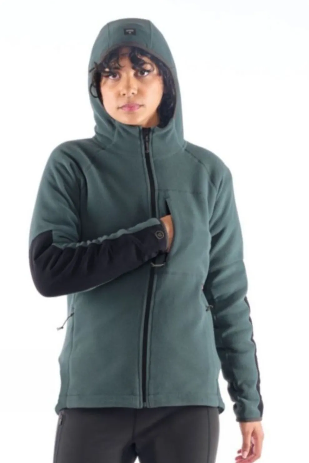 New Artilect Fleece Super Moon Bio Hoodie Dark Slate Black