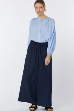 Best AWARE Broek Robette Wide Elastic Navy Blue