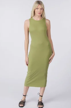 Best AWARE Jurk Lavender Sl Calf light green