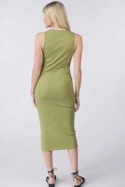 Best AWARE Jurk Lavender Sl Calf light green