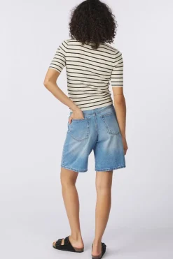Discount AWARE Short Sage Hr Bermudas Ecru/Black
