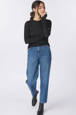 Discount AWARE T-Shirt Shelby Medium Blue Denim