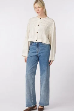 Fashion AWARE Vest Palina Light Blue Denim