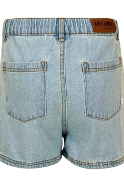 Best Awesome Short Vienna-G-30-H Light Blue Denim
