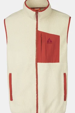 Sale Ayacucho Bodywarmer Fitzroy Sherpa Vest M Ecru/Russet