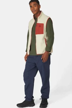 Sale Ayacucho Bodywarmer Fitzroy Sherpa Vest M Ecru/Russet