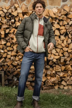 Sale Ayacucho Bodywarmer Fitzroy Sherpa Vest M Ecru/Russet