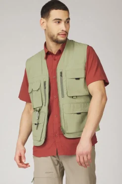 Clearance Ayacucho Bodywarmer Nelson Tactical Vest M Moss