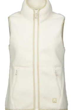 Clearance Ayacucho Bodywarmer Peniche Sherpa Vest W Ecru