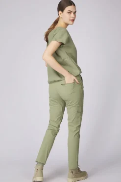 Outlet Ayacucho Broek Peniche Trousers W Moss Green