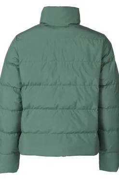 Online Ayacucho Donsjas Aarhus Recycled Cropped Button Jacket W Sage Leaf