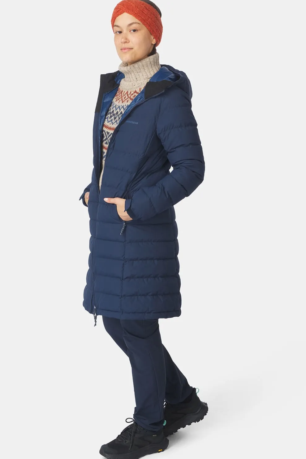 Discount Ayacucho Donsjas Adventure Lightweight Down Coat W Navy