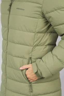 Sale Ayacucho Donsjas Adventure Lightweight Down Coat W Moss