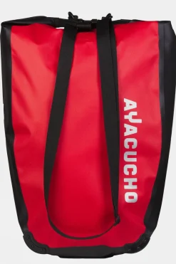 Discount Ayacucho Fietstas Achter Sykkel Bike Pannier Rolltop 20L, Single Red/Black