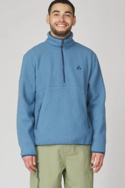 Best Ayacucho Fleece Andes 1/2 Zip M Coronet Blue