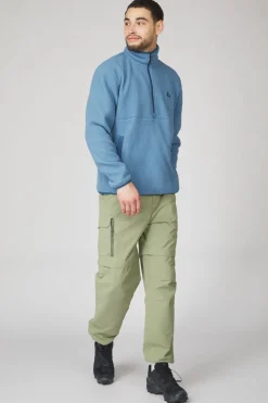 Best Ayacucho Fleece Andes 1/2 Zip M Coronet Blue