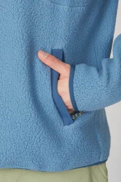 Best Ayacucho Fleece Andes 1/2 Zip M Coronet Blue