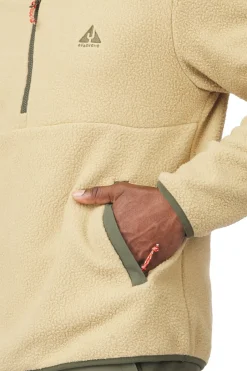 Fashion Ayacucho Fleece Andes 1/2 Zip M Kelp