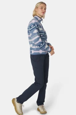 Best Ayacucho Fleece Barrosa Printed Half Zip W Coronet Blue Combo