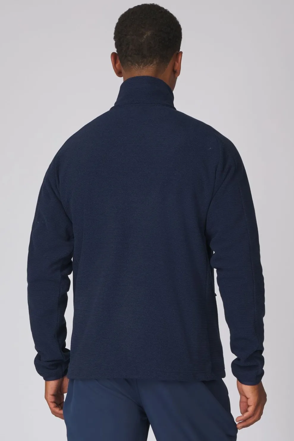 Best Ayacucho Fleece Divis Structured Fleece Jacket Navy