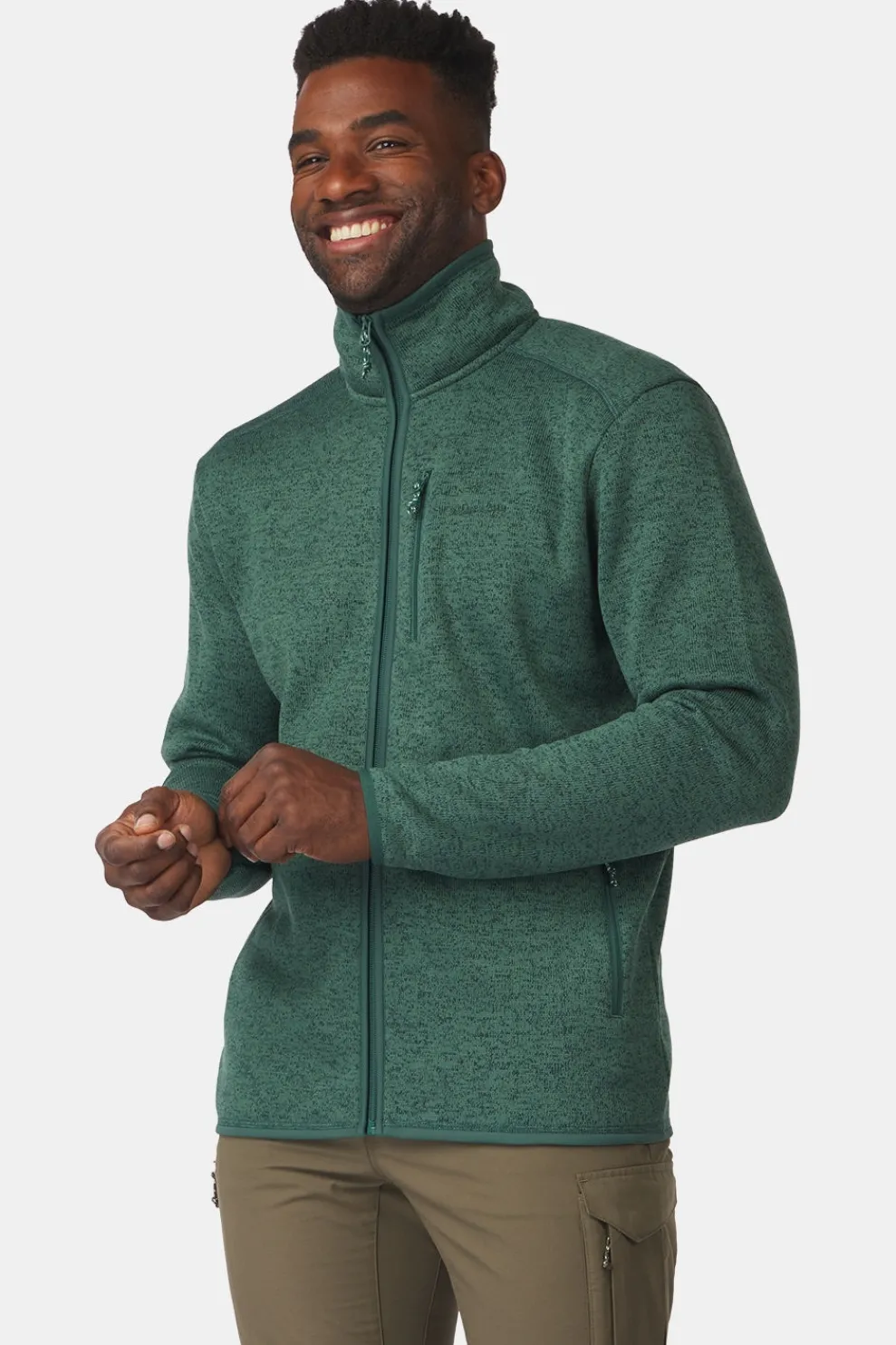 Online Ayacucho Fleece Drasland II Jacket Bistro Green Melange