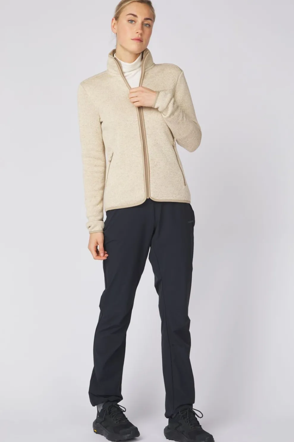 Online Ayacucho Fleece Drasland II Jacket W Sand Melange