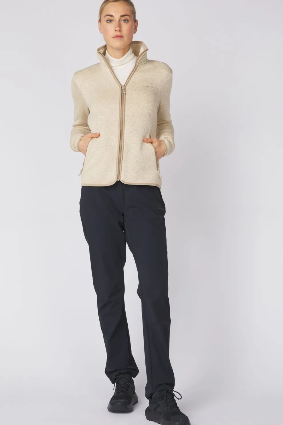 Online Ayacucho Fleece Drasland II Jacket W Sand Melange