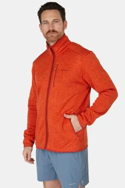 New Ayacucho Fleece Drasland II Jacket Burnt Ochre Melange