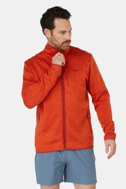 New Ayacucho Fleece Drasland II Jacket Burnt Ochre Melange