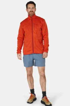 New Ayacucho Fleece Drasland II Jacket Burnt Ochre Melange