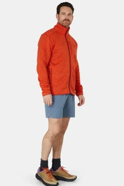 New Ayacucho Fleece Drasland II Jacket Burnt Ochre Melange