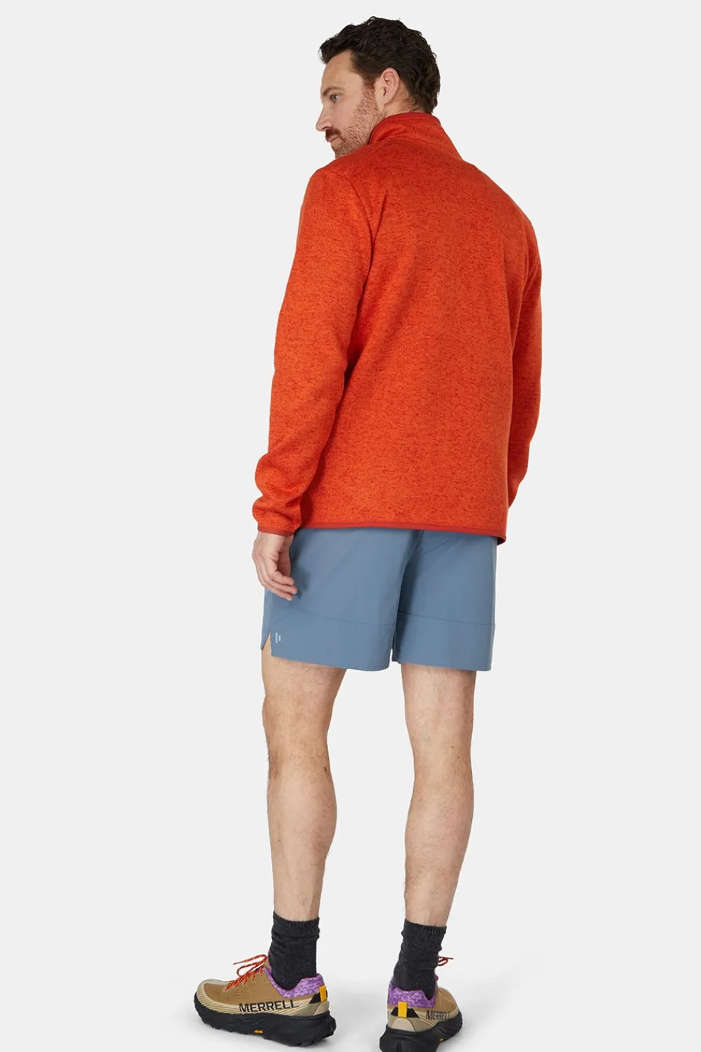 New Ayacucho Fleece Drasland II Jacket Burnt Ochre Melange