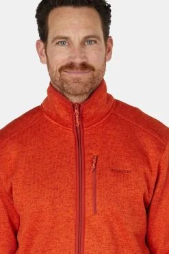 New Ayacucho Fleece Drasland II Jacket Burnt Ochre Melange