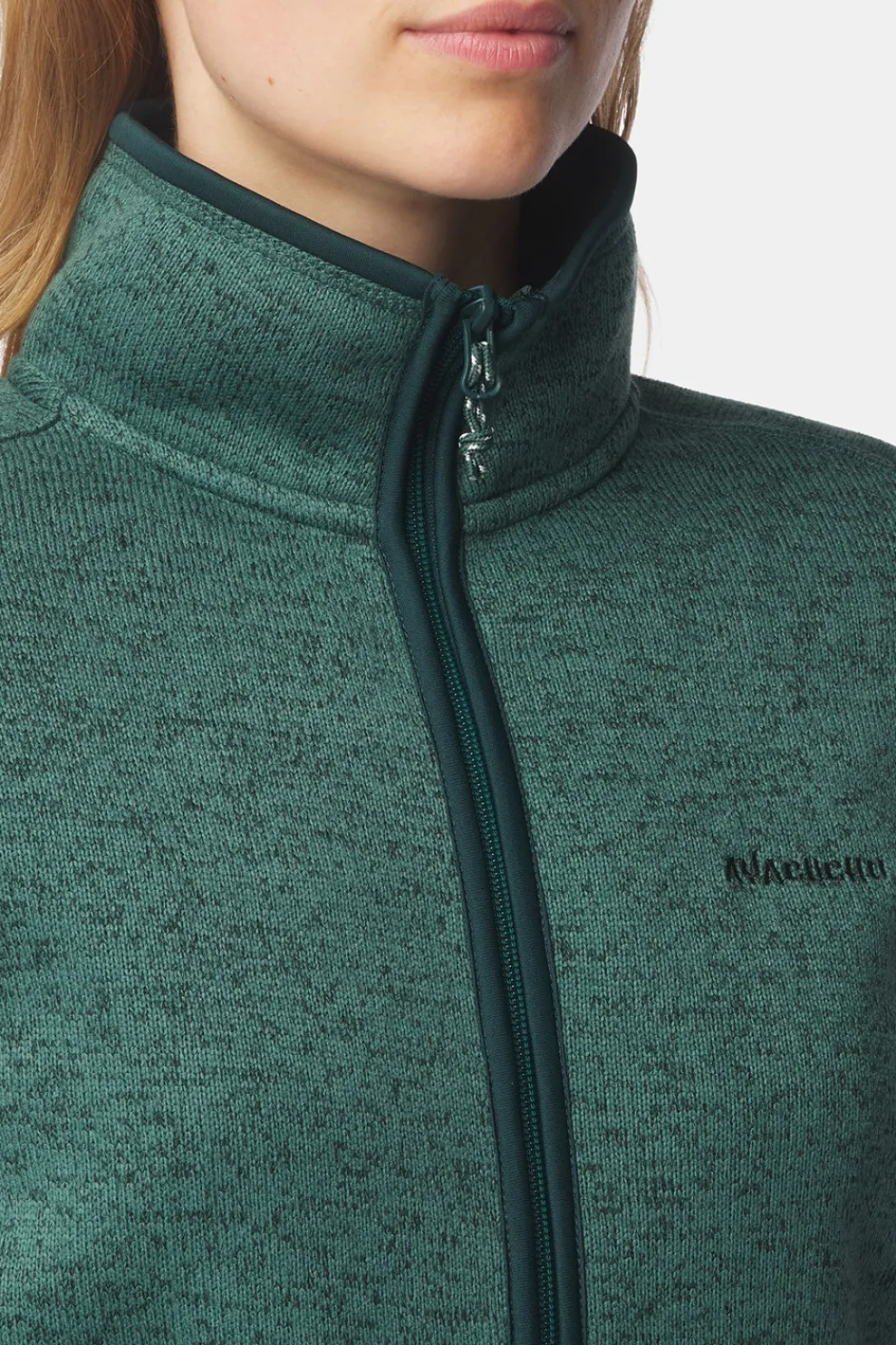 New Ayacucho Fleece Drasland II Jacket W Darkest Spruce Melange