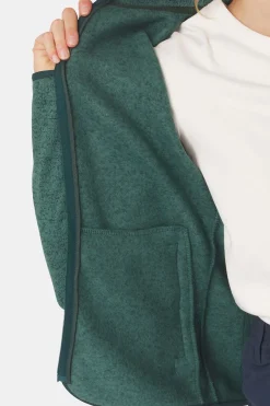 New Ayacucho Fleece Drasland II Jacket W Darkest Spruce Melange