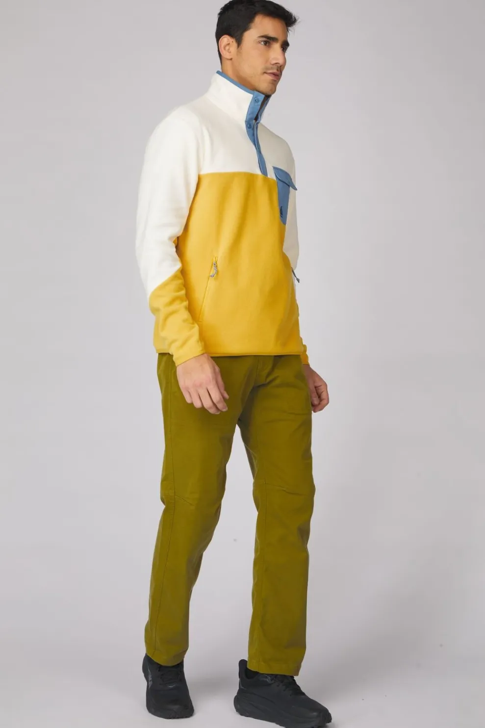 Fleece Fitzroy Snap Pullover M-Ayacucho New