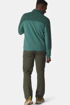 Best Ayacucho Fleece Fitzroy Snap Pullover M Bistro Green Combo