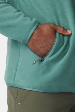 Best Ayacucho Fleece Fitzroy Snap Pullover M Bistro Green Combo