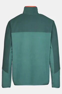 Best Ayacucho Fleece Fitzroy Snap Pullover M Bistro Green Combo