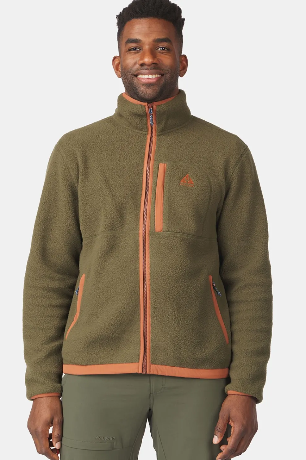 Online Ayacucho Fleece Lautaro Sherpa Jacket M Kalamata / Coconut Shell