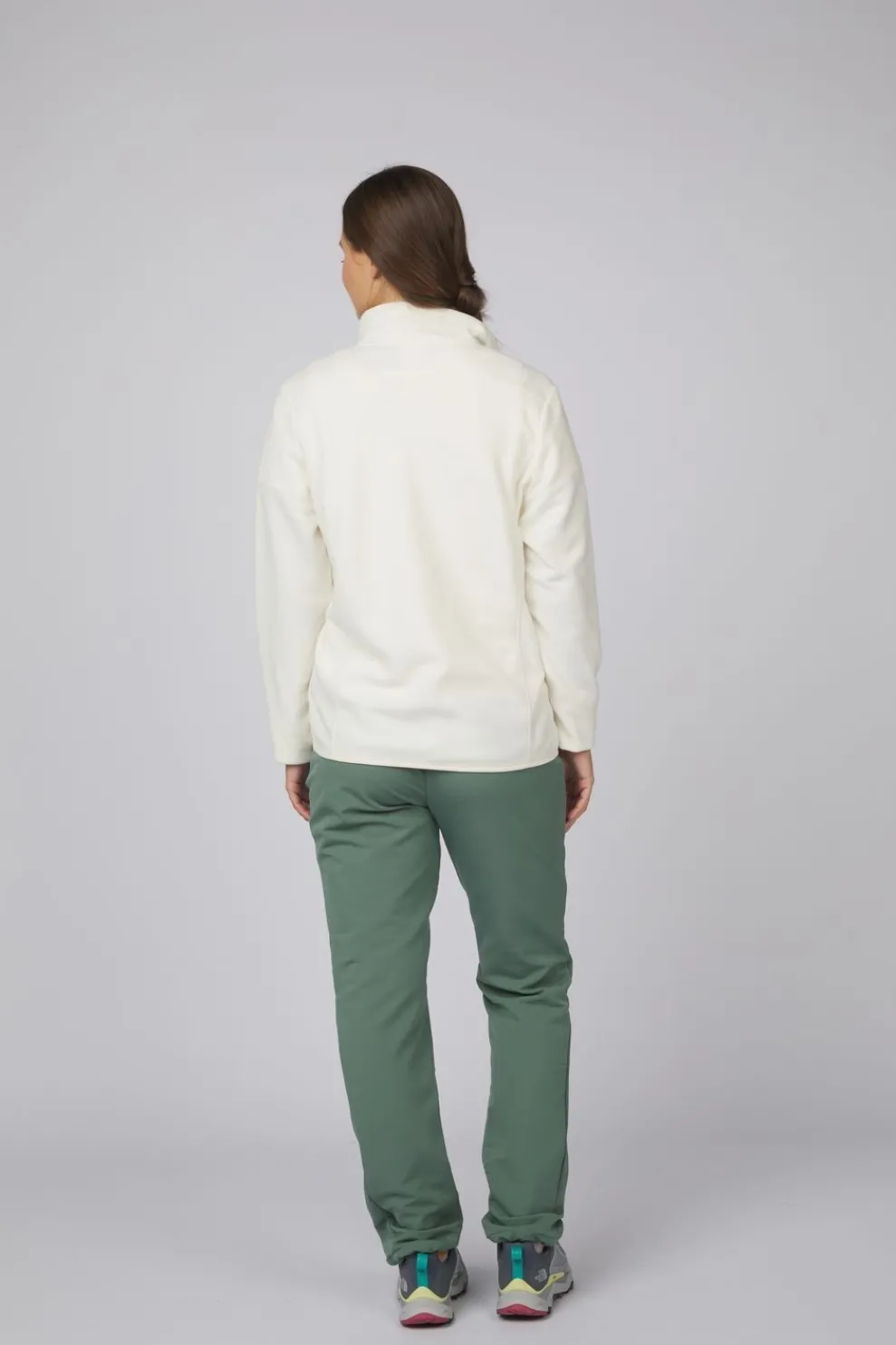 Outlet Ayacucho Fleece Lightweight Adventure 1/4 Zip W Ecru