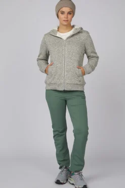 Clearance Ayacucho Fleece Medina V Hoodie W Grey