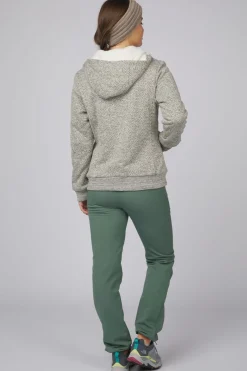 Clearance Ayacucho Fleece Medina V Hoodie W Grey