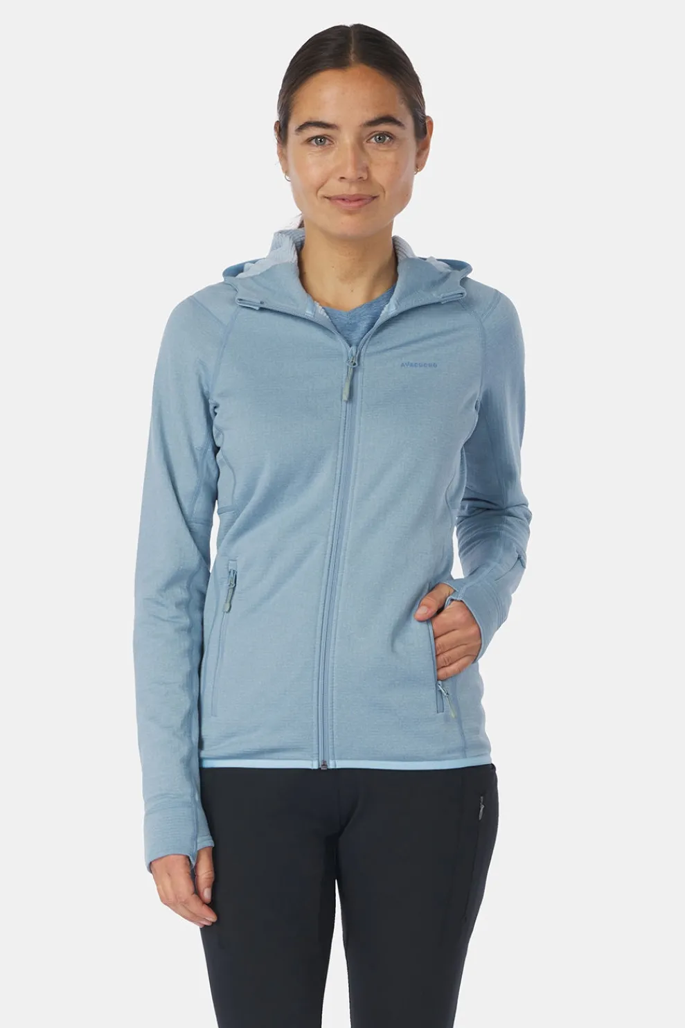Outlet Ayacucho Fleece Mountain Midlayer Hoodie II W Soft Chambray
