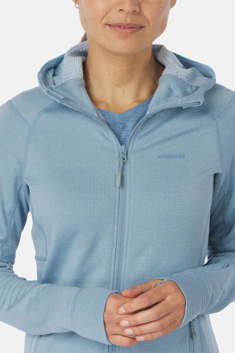 Outlet Ayacucho Fleece Mountain Midlayer Hoodie II W Soft Chambray