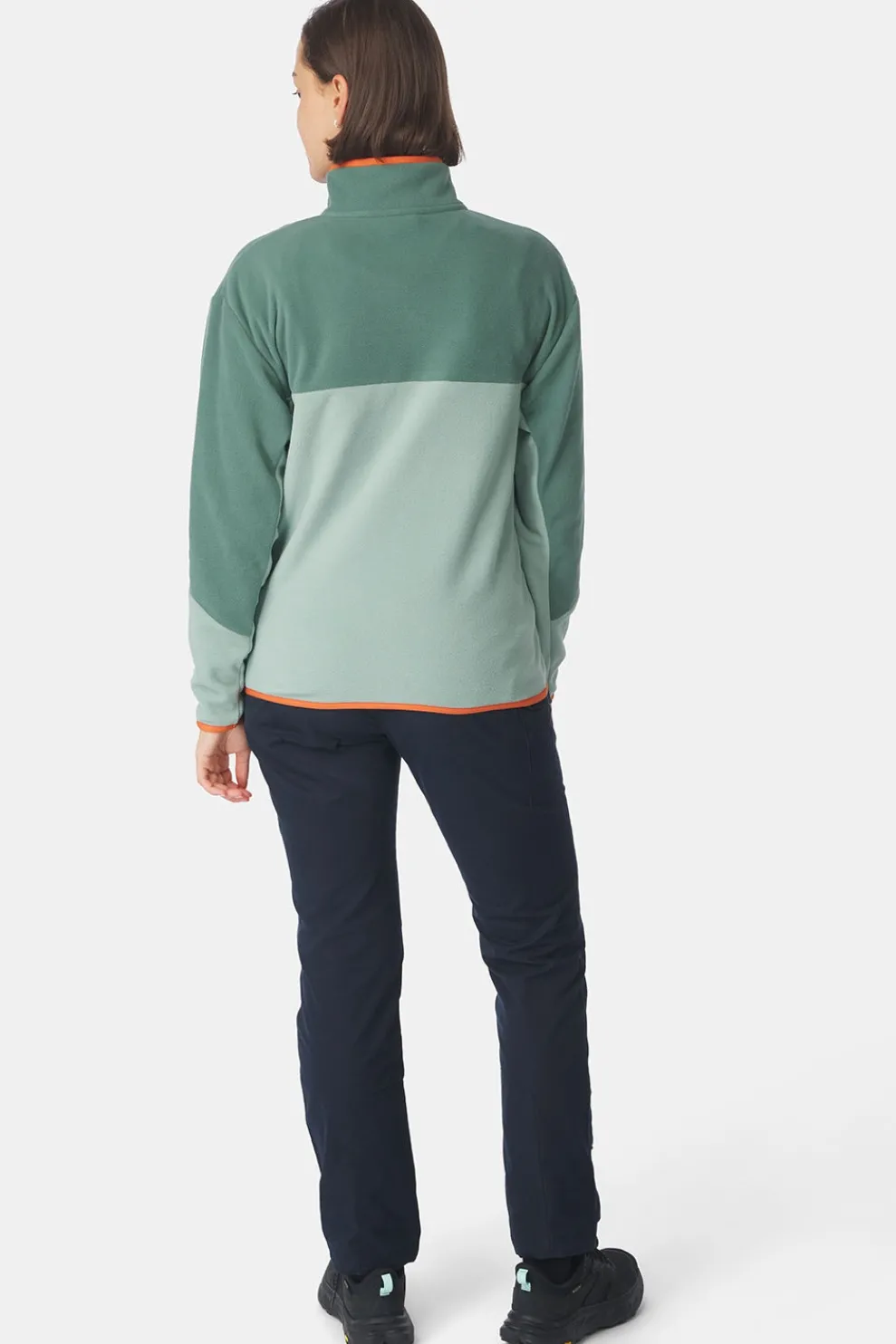 Online Ayacucho Fleece Peniche Micro Snap Pullover W Iceberg Green Combo