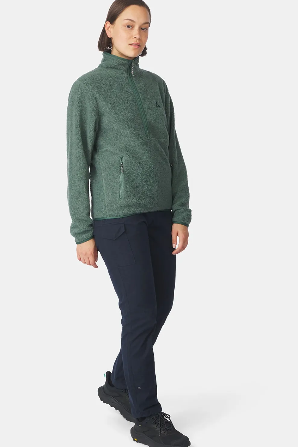 Fleece Tenby 1/2 Zip W-Ayacucho Hot