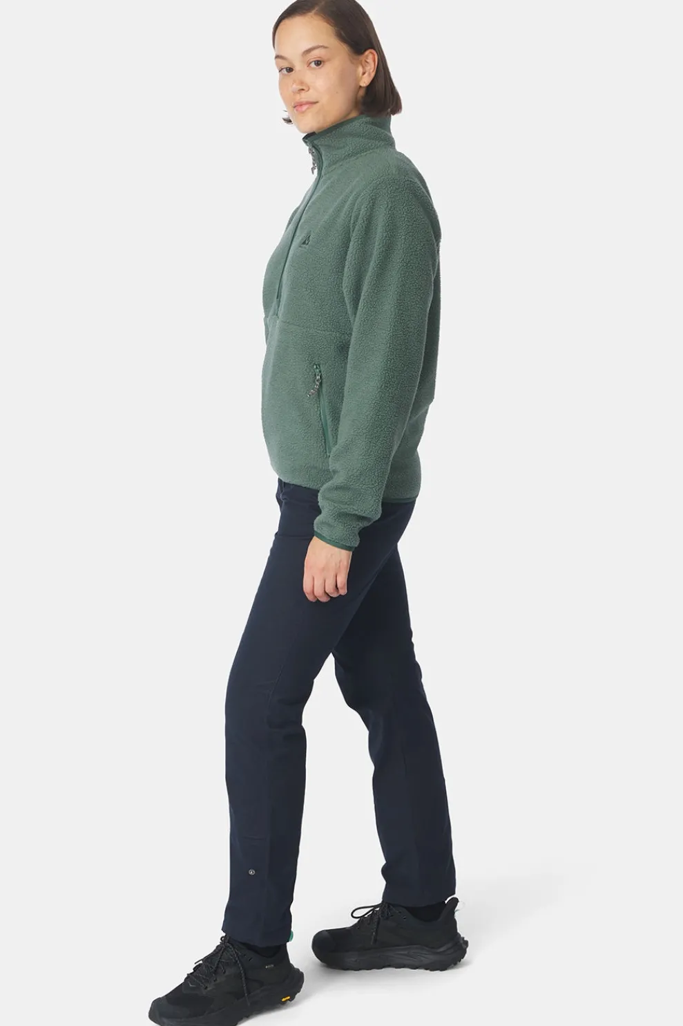 Fleece Tenby 1/2 Zip W-Ayacucho Hot